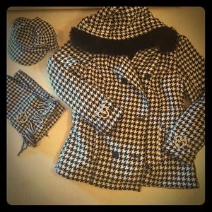 Houndstooth Winter Jacket (Disney Parks Authentic)