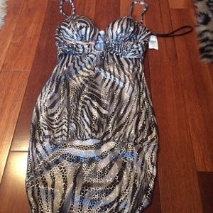 New with tags leopard dress
