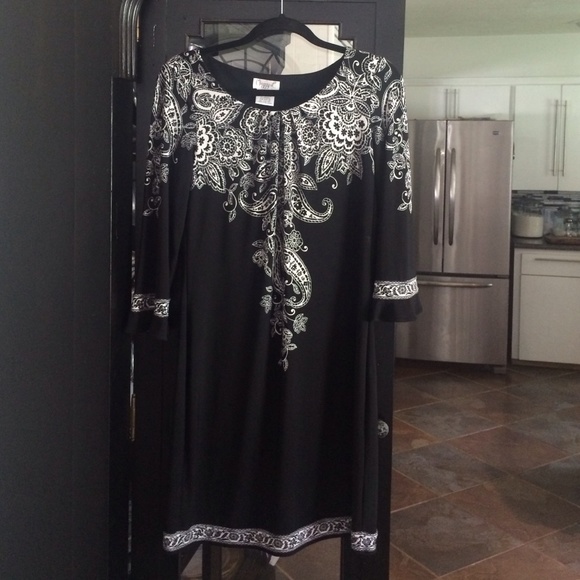 Black and White Dress