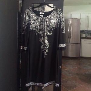 Black and White Dress