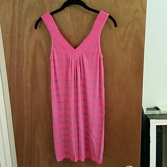 Hot pink summer dress