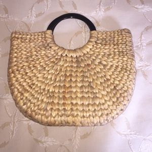 Hand made woven bag