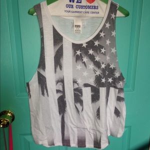 American flag tee