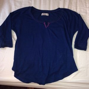 NWOT Hollister quarter sleeve