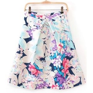 Floral skirt