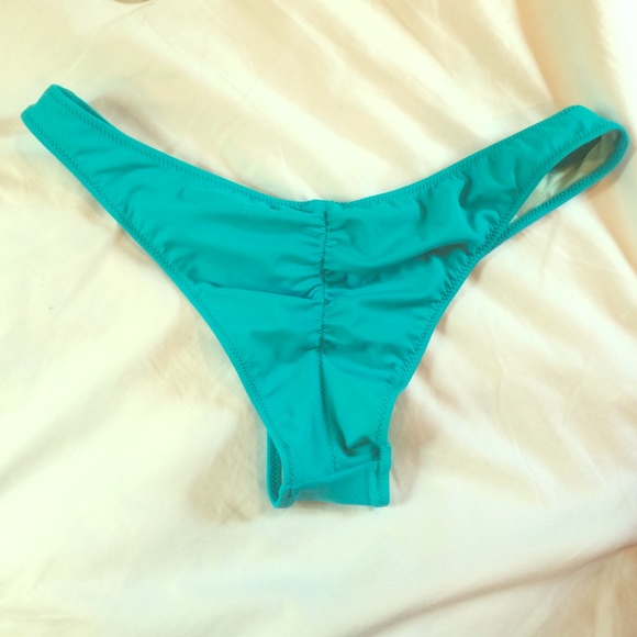 Turquoise itsy cheeky turquoise bottoms from VS