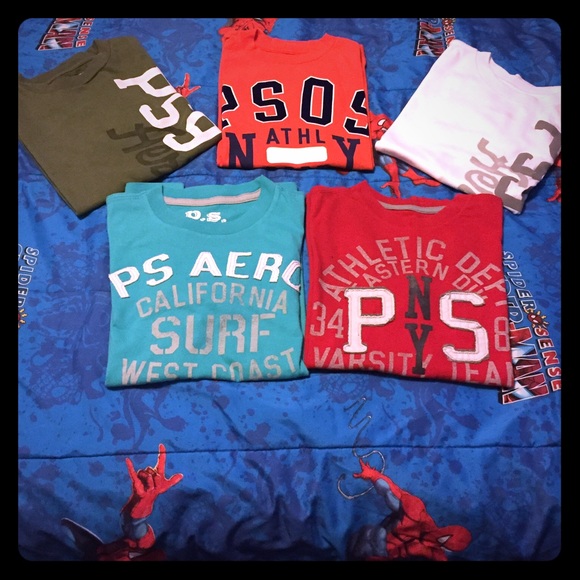 5 Aero shirts