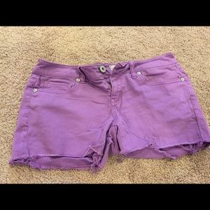 Aero summer purple shorts