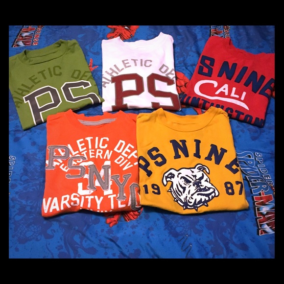 5 Aero shirts