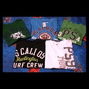 5 Aero shirts