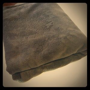 Brown fuzzy blanket🙈