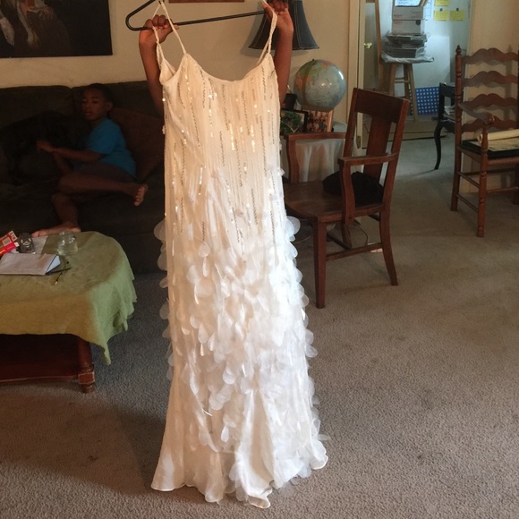 White Petal Gown