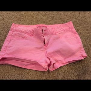Aeropostale bright pink summer shorts