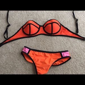 TRIANGL orange bikini!