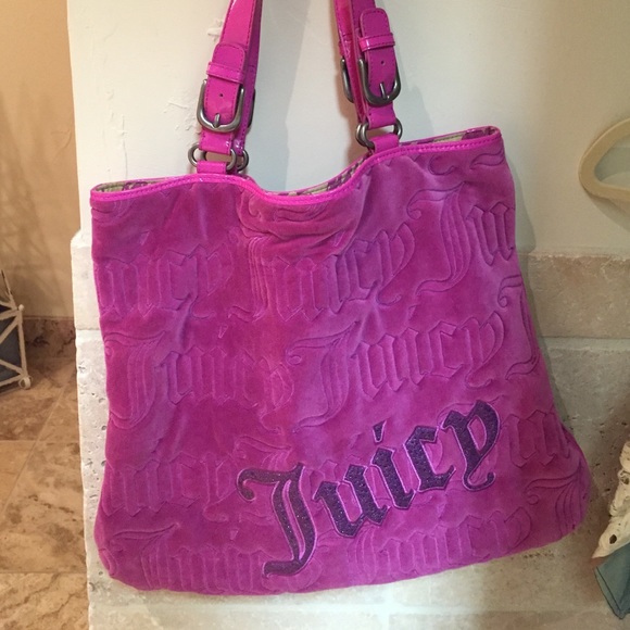 Large pink Juicy Couture Tote