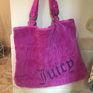 Large pink Juicy Couture Tote