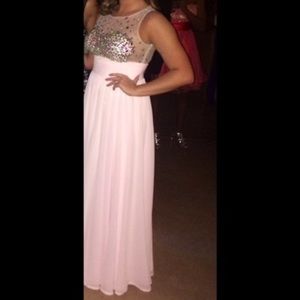 Blush Pink Prom Dress