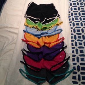 dry fit shorts (7 pairs)