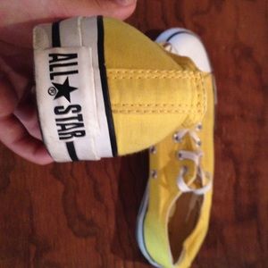 yellow converse