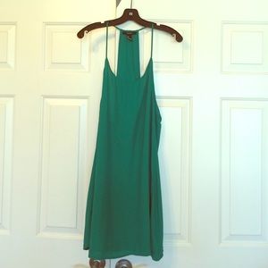 Emerald Green Flowy Dress