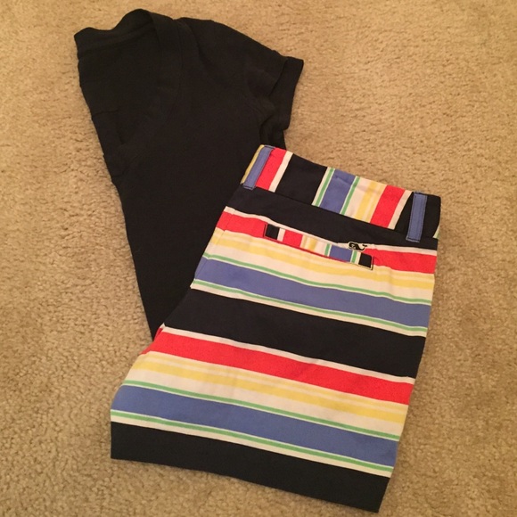vineyard vines striped shorts