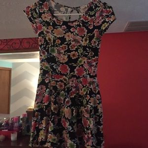 Floral soft romper/dress