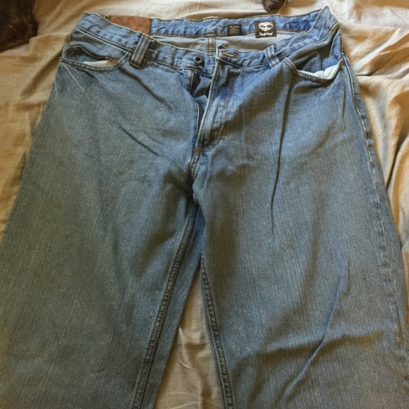 Men's timberlands jeans