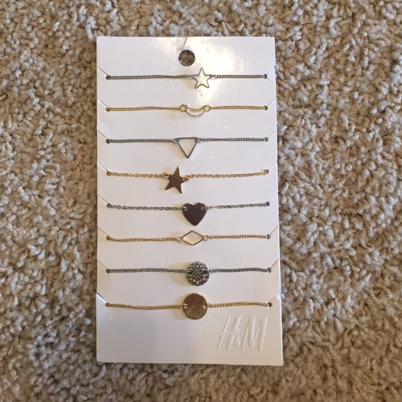 H&M Jewelry - H&M bracelets set of 8