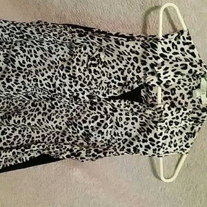 Collared button down tank