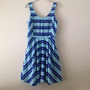 Blue sun dress