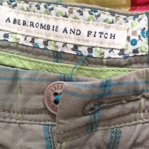 Abercrombie and Fitch plaid shorts