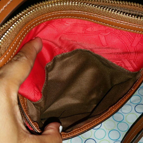 Ralph Lauren Calvary Med Flat Crossbody Purse - Picture 3 of 4