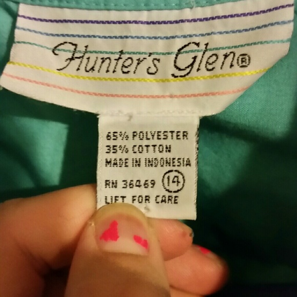 Baby Blue button up shirt - Picture 3 of 3