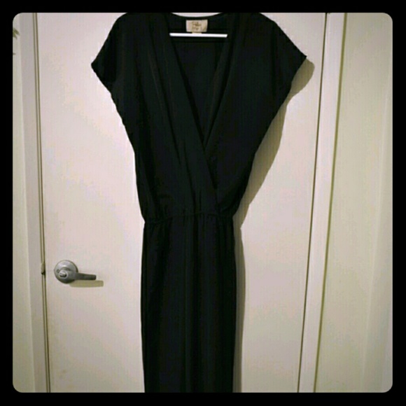 Vintage Classic Black Jumpsuit