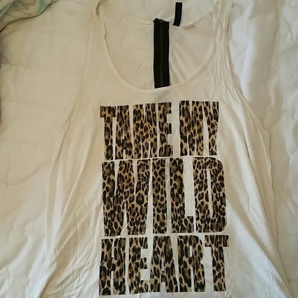 White tank top