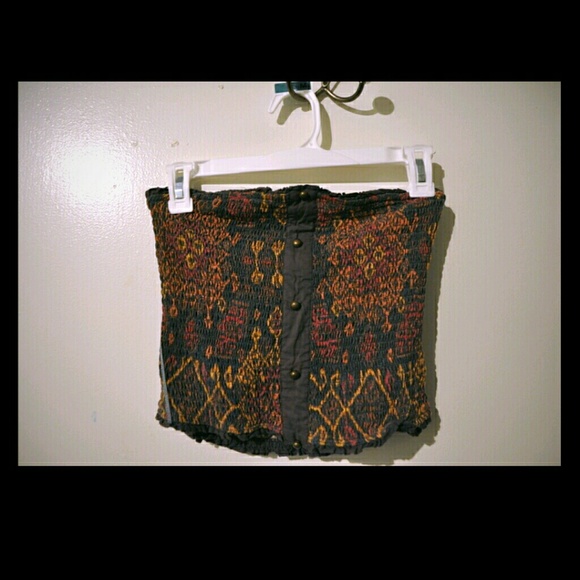 Urban Outfitters Tribal Print Bandeau Top