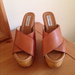 STEVE MADDEN Wedges Platform Shoes 37 7