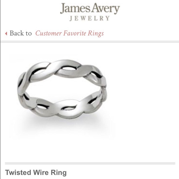 James Avery Twisted Wire Ring