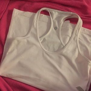 Racerback lululemon pastel pink tank!