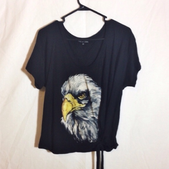 Truly madly deeply Eagle tie shirt