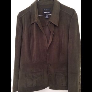 Dark Green Norton Studio Jacket Size 14