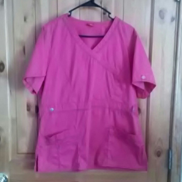 Dickies Pink scrub top