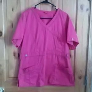 Dickies Pink scrub top