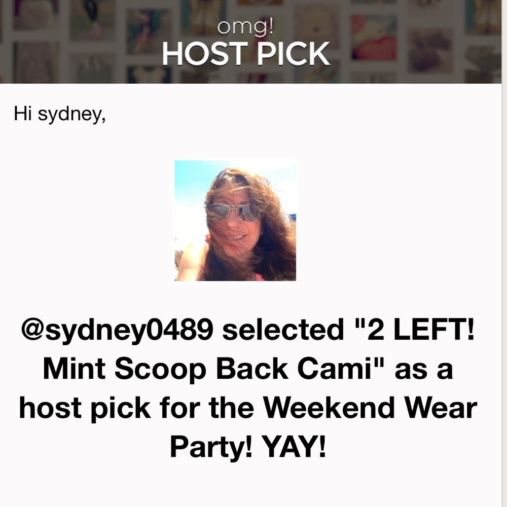 💘Must Go!!💘 1 LEFT!! Mint Scoop Back Cami - Picture 5 of 5