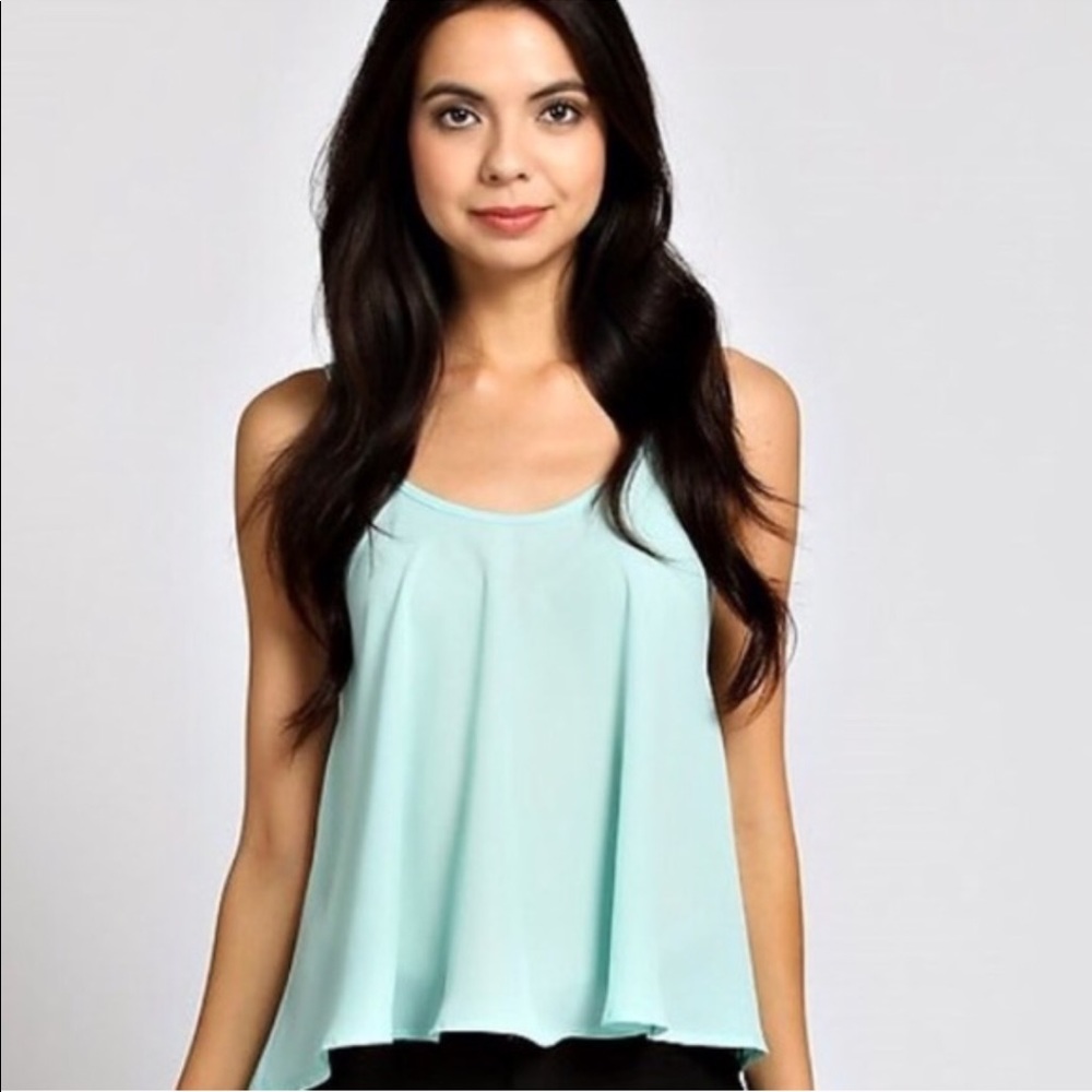 💘Must Go!!💘 1 LEFT!! Mint Scoop Back Cami - Picture 2 of 5