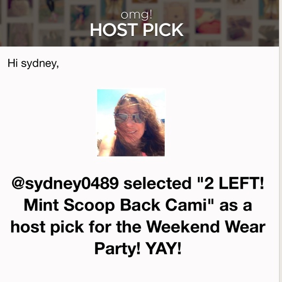 💘Must Go!!💘 1 LEFT!! Mint Scoop Back Cami - Picture 5 of 5