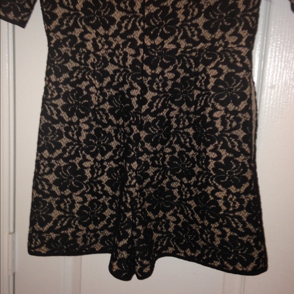 SOLD! BCBG MAX Lace Jumpsuit - Picture 3 of 4
