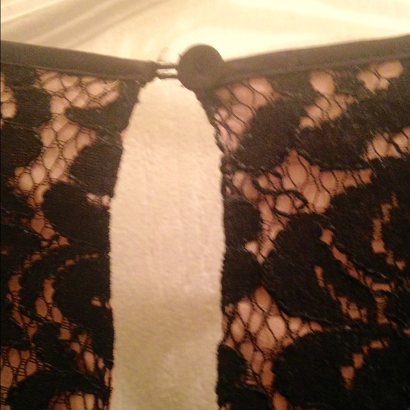 SOLD! BCBG MAX Lace Jumpsuit - Picture 4 of 4