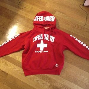 Lifeguard sweatshirt-- Cape Cod