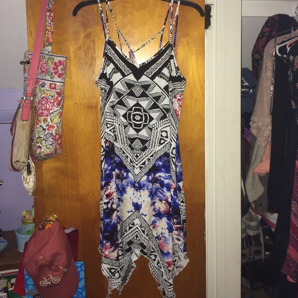 Colorful Aztec dress